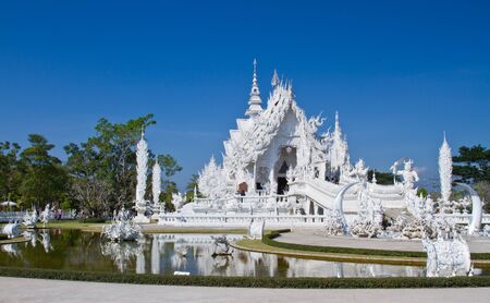 white templeの写真素材