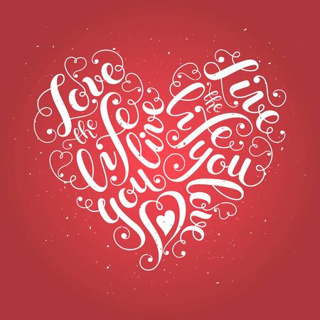 Inspiring poster concept. のイラスト素材