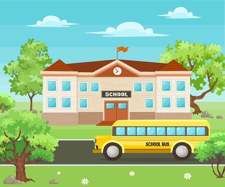 back to school illustrationのイラスト素材