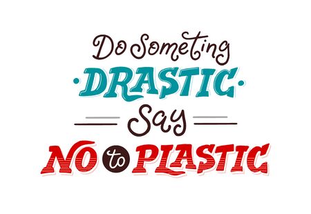 zero waste vector posterのイラスト素材
