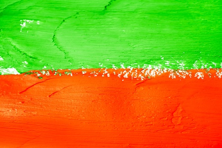 Paint brushes colorful background textureの写真素材