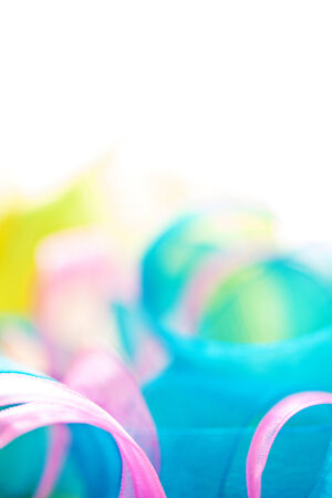 Abstract light ribbon backgroundの写真素材