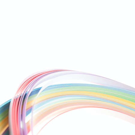 Abstract color isolated soft waves backgroundの写真素材