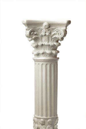 Single greek column isolated on white
の写真素材