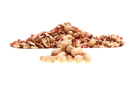 Peanut isolated on white background