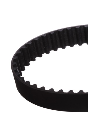 belt car engine isolated white background