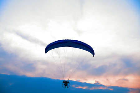 Paraglider - Feeling free on the blue sky
