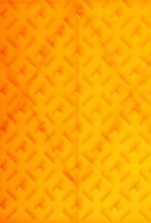 yellow plastic construction background texture patternの写真素材