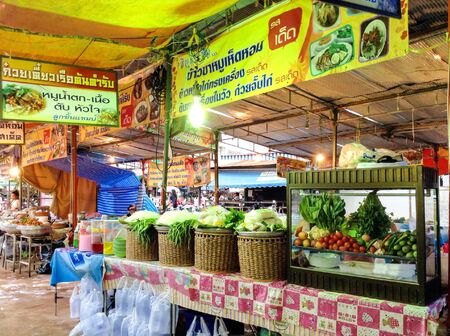Thailand street marketの素材
