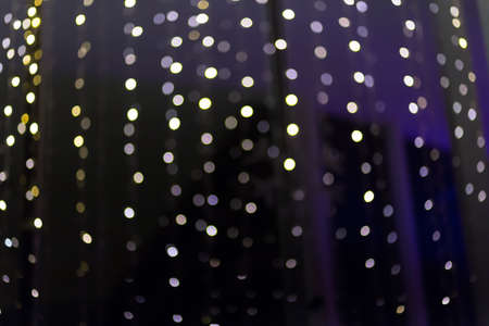 Abstract Christmas holiday bokeh backgroundの写真素材