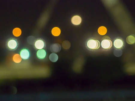 Abstract circular bokeh defocused blur background