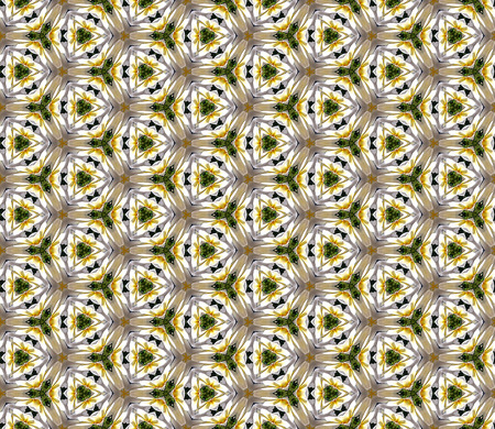 Abstract embossed kaleidoscopic texture or background pattern design