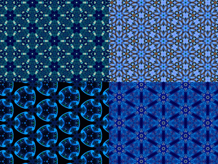 Abstract kaleidoscopic texture or background pattern design