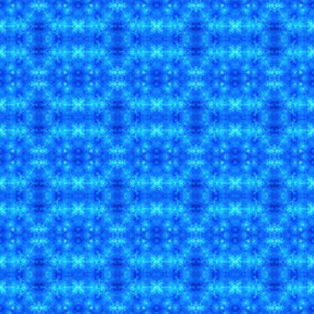 Abstract kaleidoscopic texture or background pattern design made from blue sky with cloud