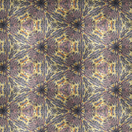 Close up wood kaleidoscopic texture background