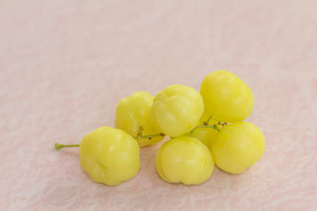 Star gooseberry on floor