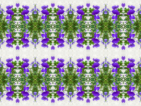 Beautiful abstract surreality pattern kaleidoscope geometric style ornament texture background made from fractal flower for use at graphic designの写真素材