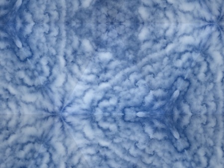 Cloudscape with Blue Skyの写真素材