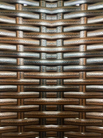 Weave brown wooden backgroundの写真素材