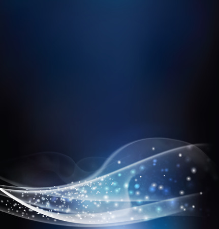 Abstract bright glitter blue background. Vector illustrationのイラスト素材