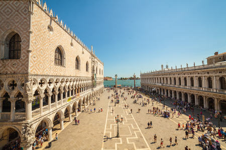 Piazza San Marco, Venice, Italyの写真素材