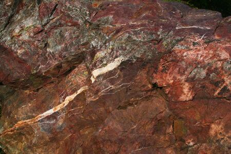 A photo with rocky backgroundの写真素材