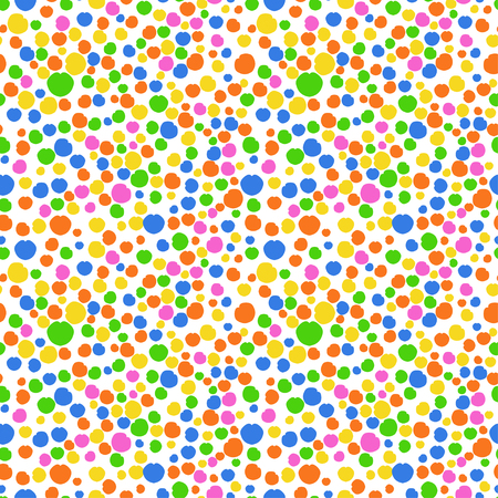 Confetti. Seamless Texture for Holidays. Vector Backgroundのイラスト素材