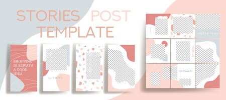 Design background for social media banner.のイラスト素材