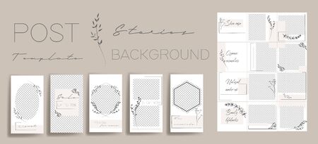 Design backgrounds for social media banner.のイラスト素材