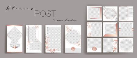 Design backgrounds for social media banner.のイラスト素材
