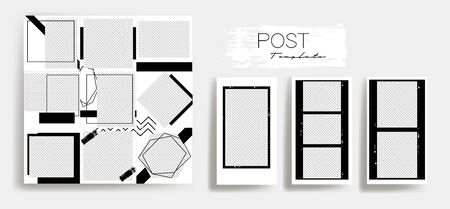 Design backgrounds for social media banner.のイラスト素材