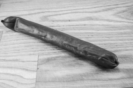 Hunting tasty sausageの写真素材