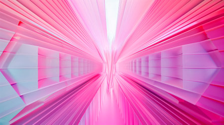 Abstract background. Clean geometric lines creating a mesmerizing abstract design for technology, sci-fi, and digital themes.の素材