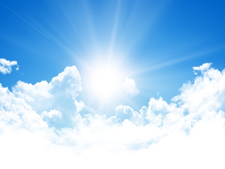 blue sky backgroundの写真素材