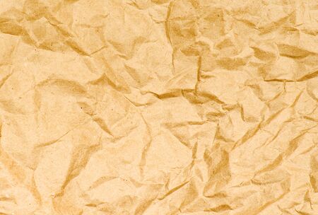 Old Crumpled Paperの写真素材