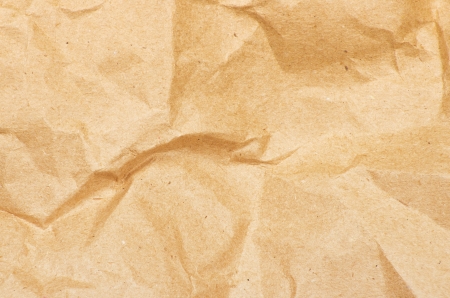 Old Crumpled Paperの写真素材