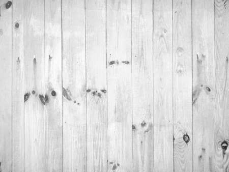 Close up of gray wooden fence panelsの写真素材