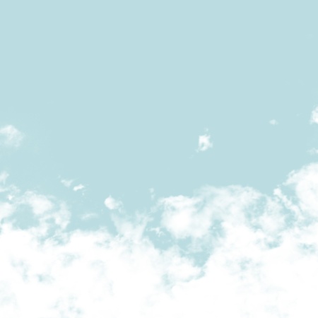 Nice white cloud on the sky