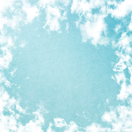 Grunge image of blue sky.の写真素材