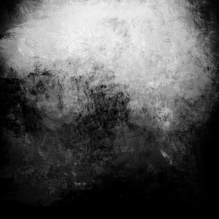 abstract black background, old black vignette border frame on white gray background, vintage grunge background texture designの写真素材
