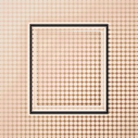 blank frame on a white background