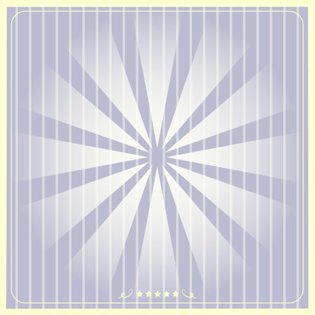 Abstract blue background with rays. Vector illustration for your design.のイラスト素材