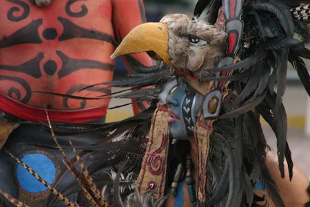 Eagle headed dancerの写真素材