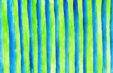 Watercolor texture background. Hand drawn colorful stripesの写真素材