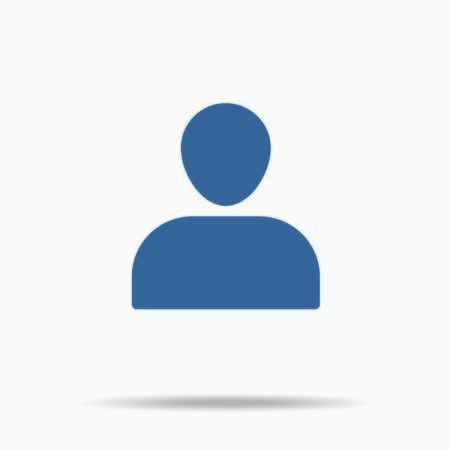 User Profile Group Outline Icon Symbol, One of set web iconsのイラスト素材