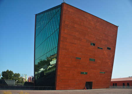 10 August, 2019, Gdansk, Poland - Museum of the Second World War in Gdanskのeditorial素材