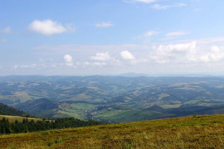 Carpathian mountainsの写真素材