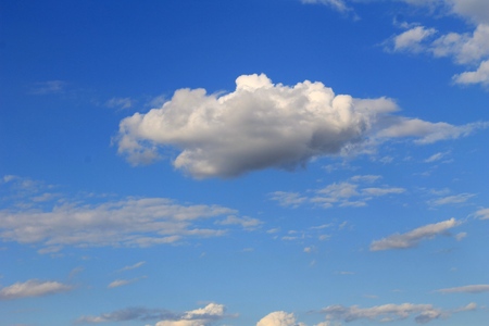 blue skyの写真素材