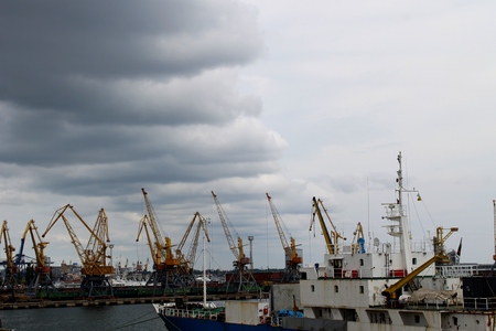 Odessa seaportの写真素材