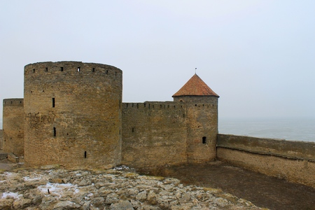 Akkerman fortress in Ukraineの写真素材